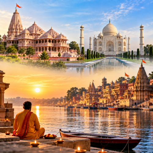 Kashi – Ayodhya – Delhi – Agra – Mathura Special Tour by Flight